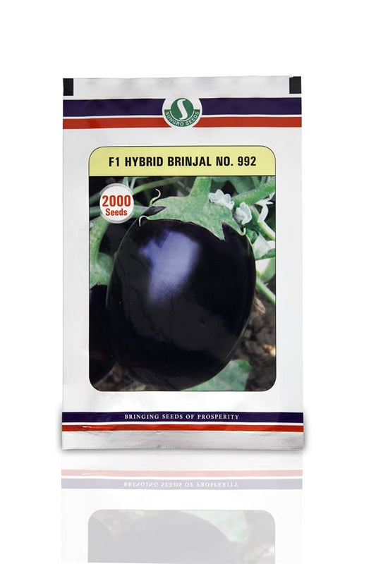 No 992 Brinjal Seeds (बैंगन)