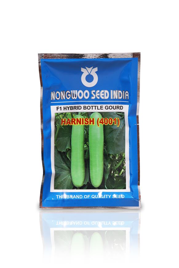 Harnish 4001 F1 Hybrid Bottle Gourd Seeds - Nongwoo Seed