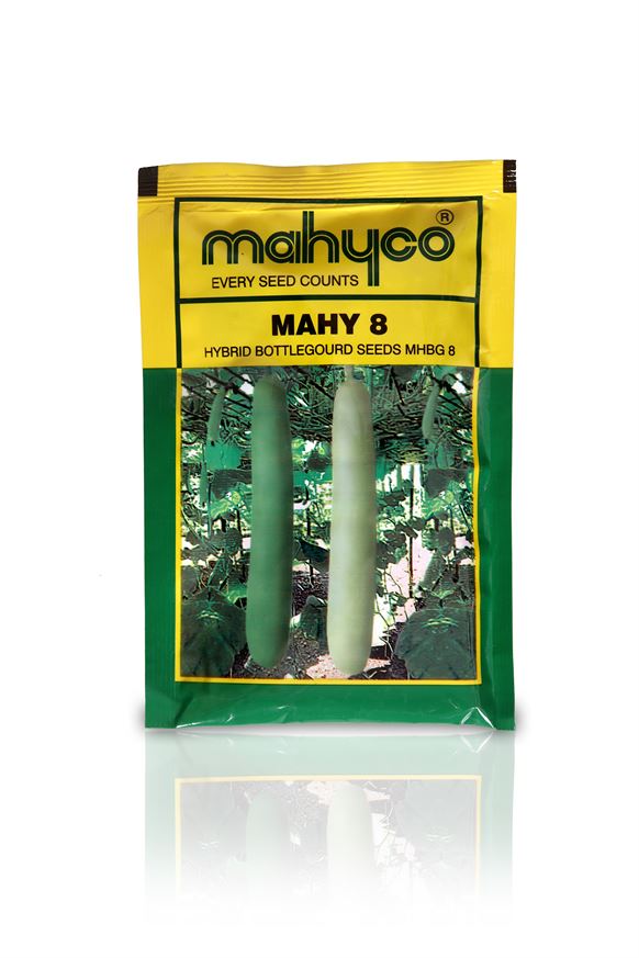 Mahy 8 Hybrid Bottle Gourd Seeds - Mahyco Seeds