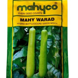 Mahy Warad Hybrid Bottle Gourd Seeds MGH 4 - Mahyco Seeds
