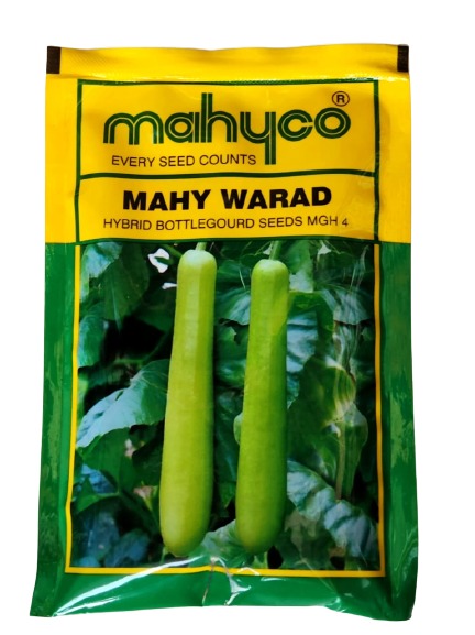 Mahy Warad Hybrid Bottle Gourd Seeds MGH 4 - Mahyco Seeds