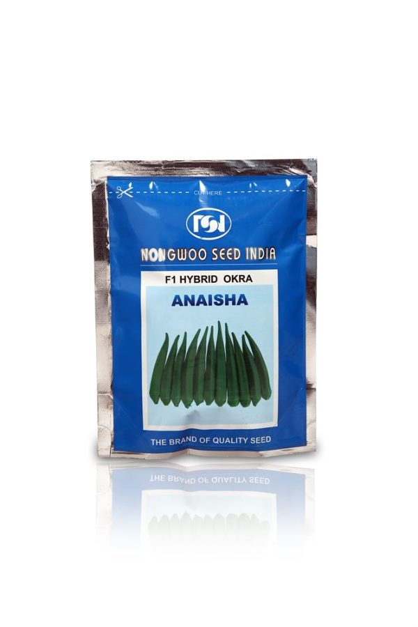 Anaisha F1 Hybrid Okra Seeds - Nongwoo Seed India