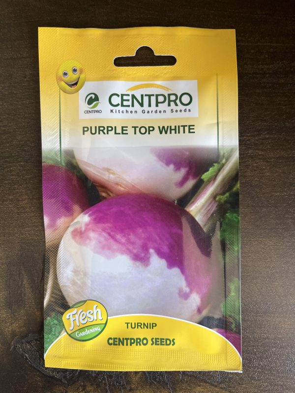 Purple Top White Turnip Seeds - Centpro Seeds