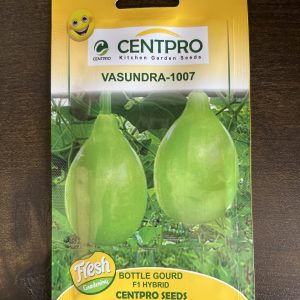 Vasundra-1007 F1 Hybrid Bottle Gourd Seeds - Centpro Kitchen Garden Seeds