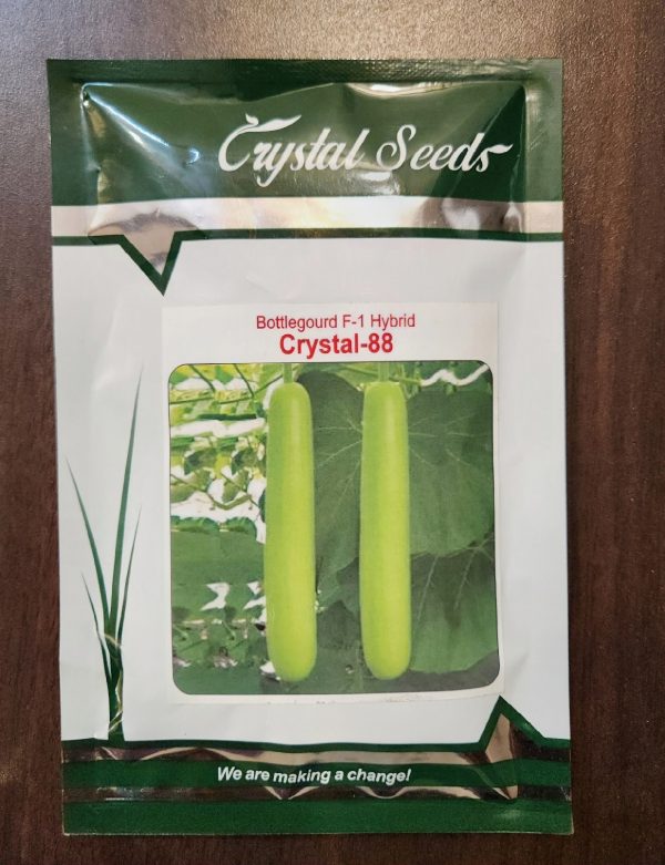 F1 Hybrid Crystal-88 Bottle Gourd Seeds - Crystal Seeds
