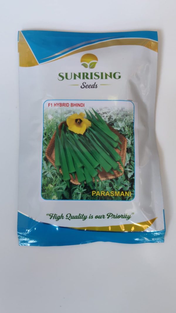 Parasmani F1 Hybrid Bhindi Seeds - Sunrising Seeds