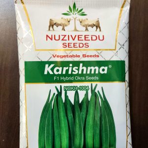 Nokh-1004 Karishma F1 Hybrid Okra Seeds - Nuziveedu Seeds