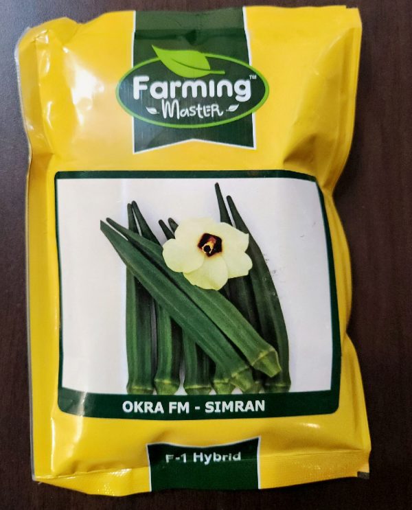 FM - Simran F1 Hybrid Okra Bhindi Seeds - Farming Master Seeds