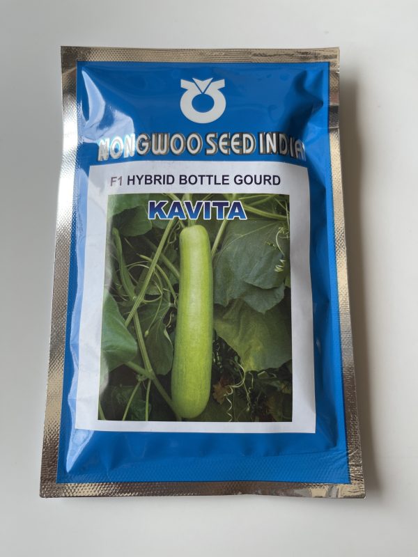 Kavita F1 Hybrid Bottle Gourd Seeds - Nongwoo Seed India
