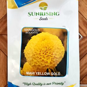 Mahi Yellow Gold Marigold Seeds - Sunrising Seeds